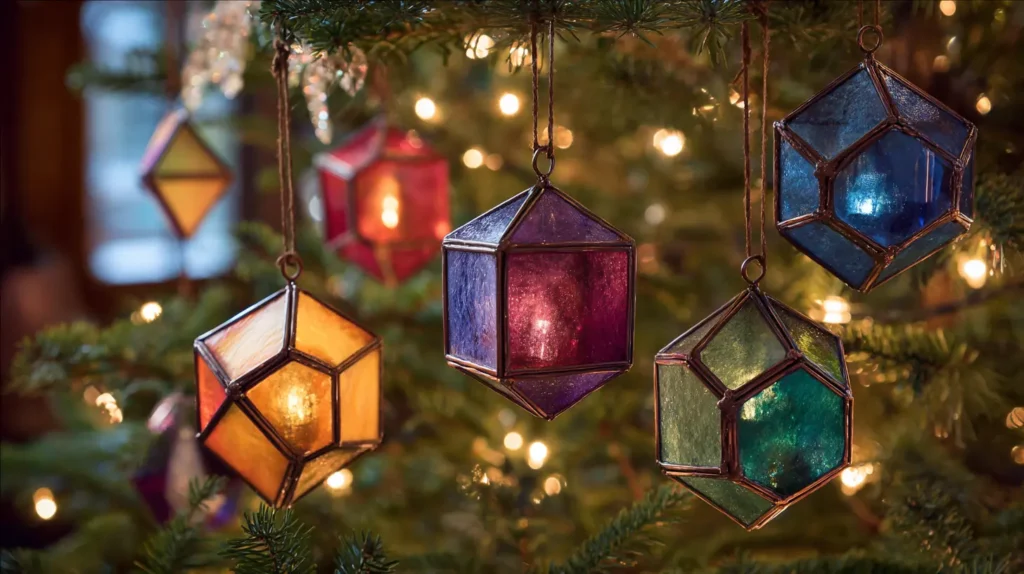 The Stained Glass Geometric Prism