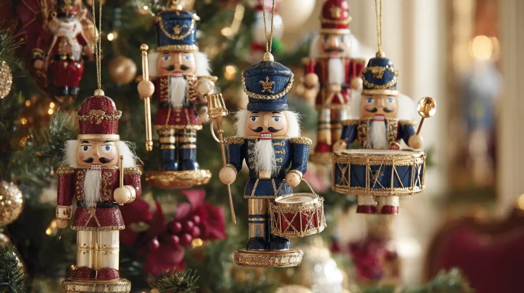 Traditional Nutcracker and Toy Shop Christmas Tree
