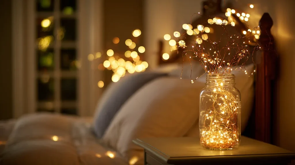 Twinkling Fairy Lights for a Magical Holiday Atmosphere