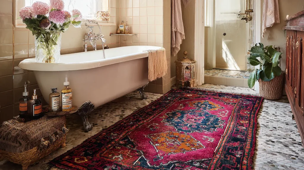 Vintage Persian Rugs for Warmth and Color