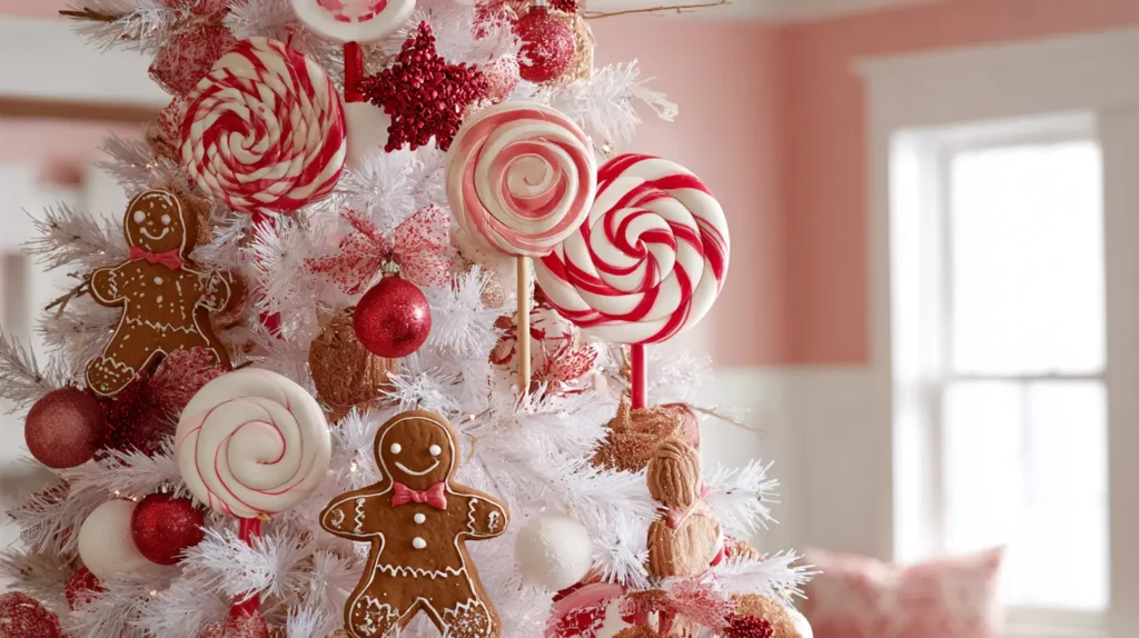 Whimsical Gingerbread and Peppermint Candy Cane Theme