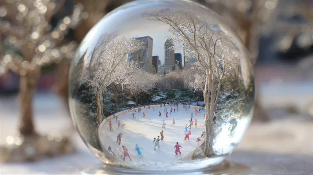 Winter Magic at Wollman Rink