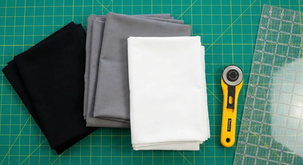 Black and White Checkered Quilt Patterns for Farmhouse Style