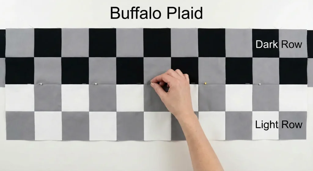 Black and White Checkered Quilt Patterns for Farmhouse Style