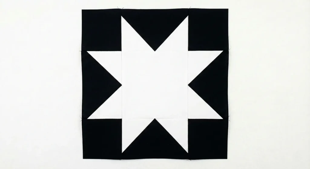 Black and White Star Quilt Patterns for Timeless Decor
