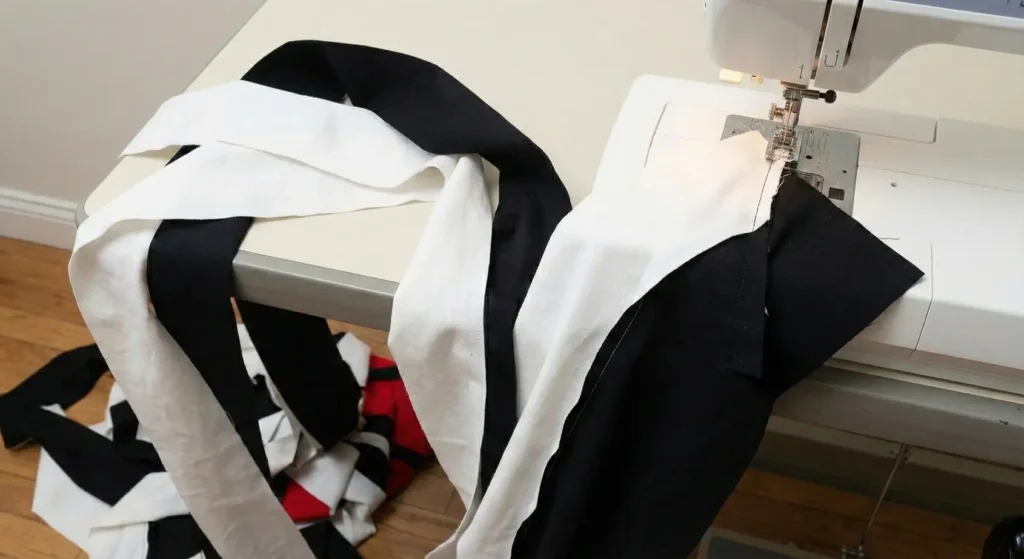 Bold Red, Black, and White Stripe Quilts for Modern Beds