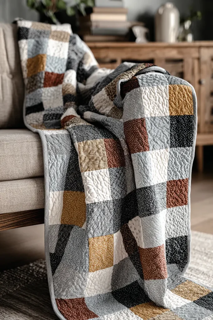 Buffalo Check and Plaid Quilt Patterns for Warm Farmhouse Charm