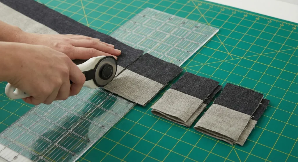 Classic Neutral Modern Farmhouse Quilt Patterns with Soft Whites and Greige