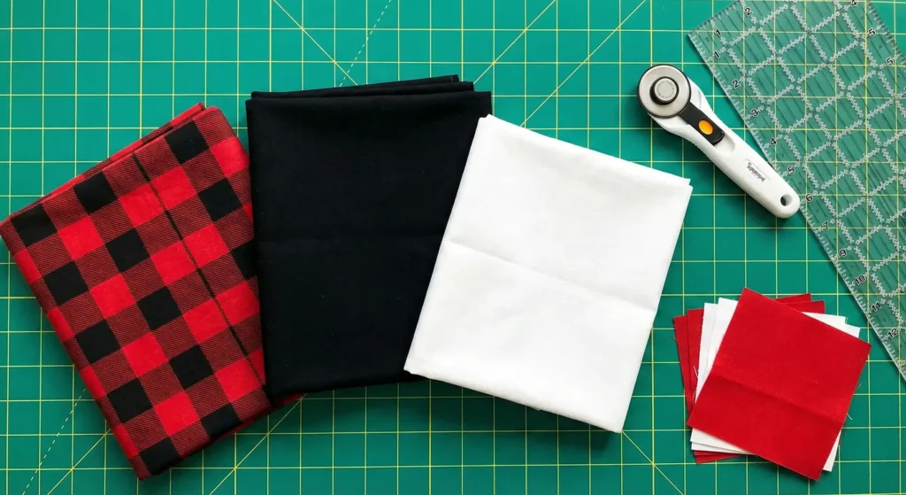 Classic Red, Black, and White Patchwork Quilts for Cozy Bedrooms