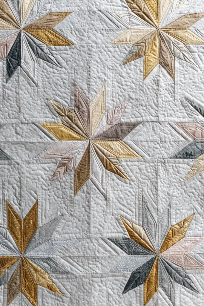 Easy DIY Eight-Point Star Quilt Tutorial