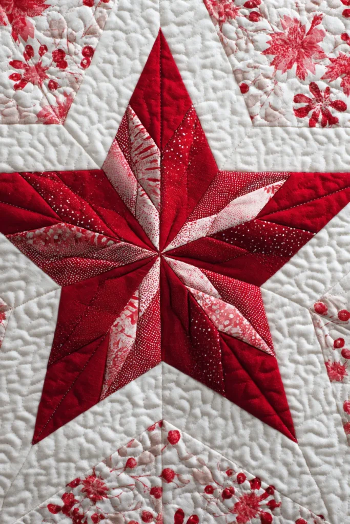 Easy DIY Eight-Point Star Quilt Tutorial
