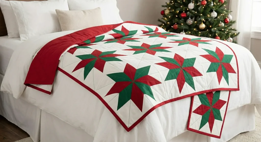Easy DIY Eight-Point Star Quilt Tutorial