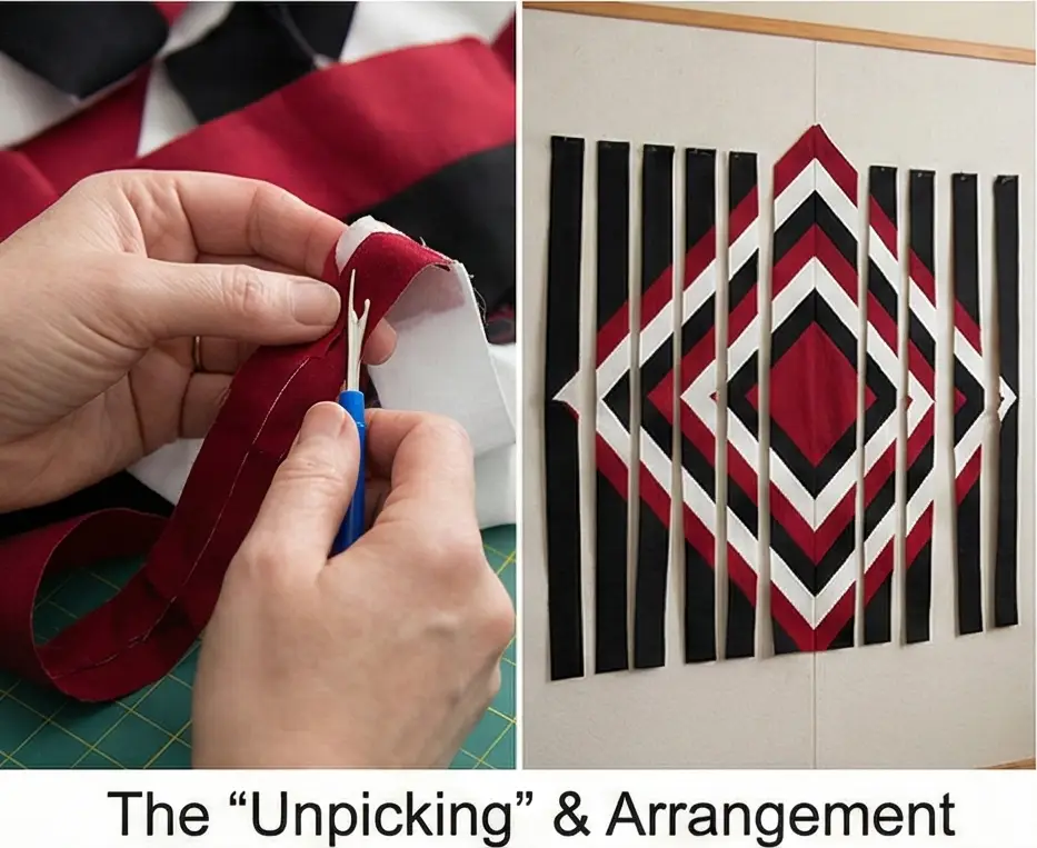 Elegant Red, Black, and White Quilted Bedspreads for Master Bedrooms