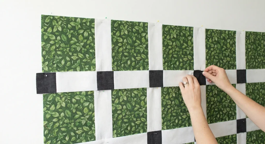 Herb Garden Patchwork Quilt Ideas