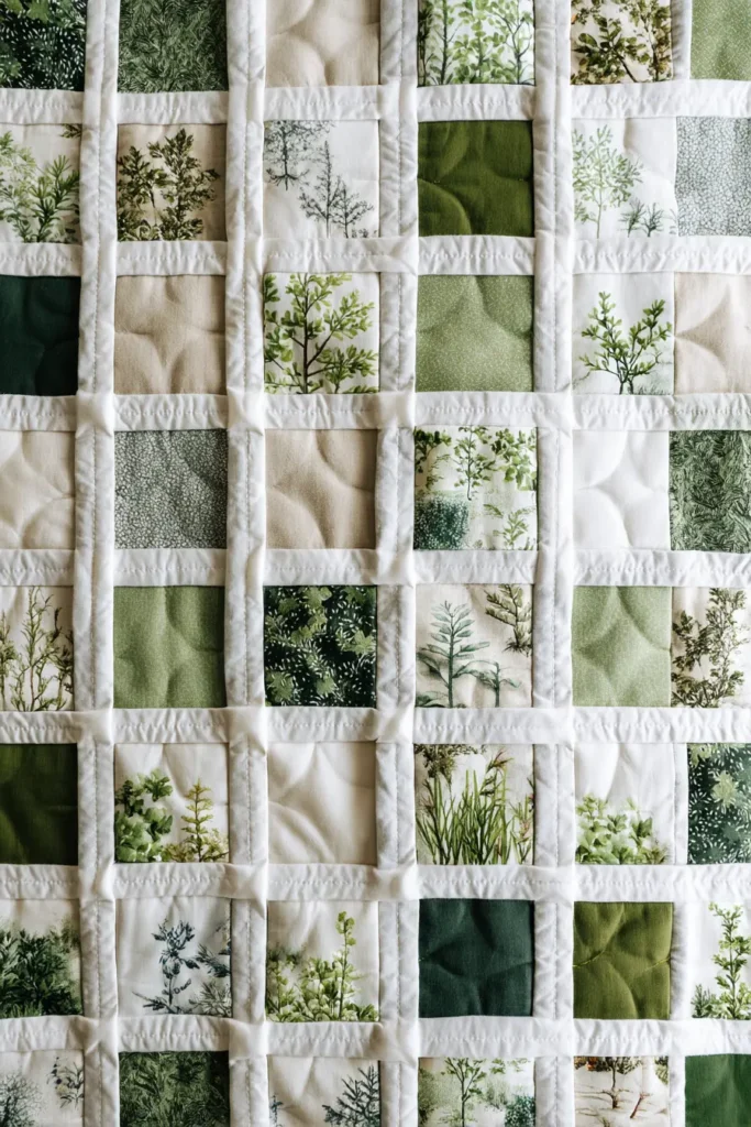 Herb Garden Patchwork Quilt Ideas