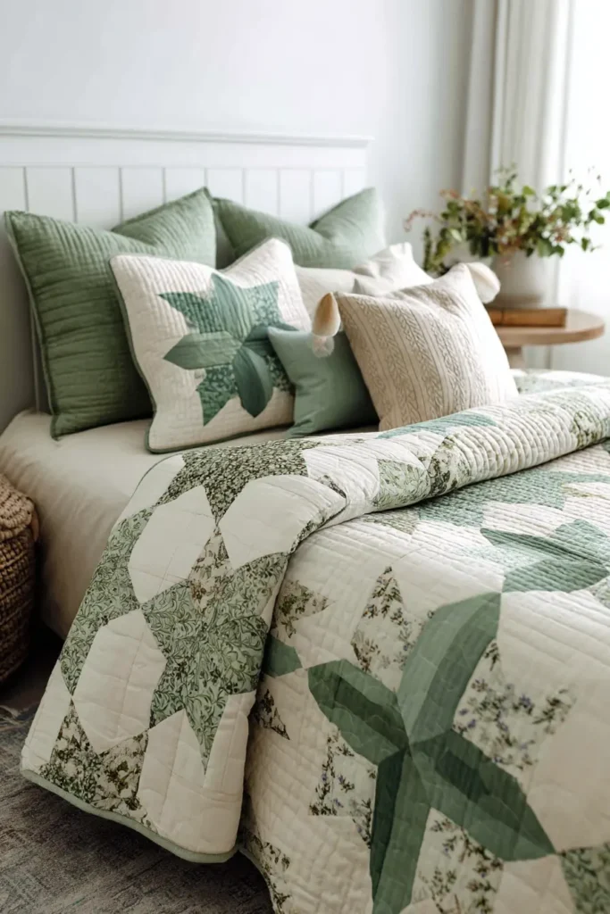 Herb Garden Patchwork Quilt Ideas