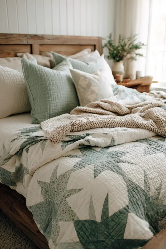 Herb Garden Patchwork Quilt Ideas