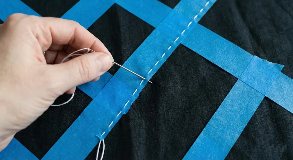 Layered Black and White Quilts for Cozy Yet Modern Rooms