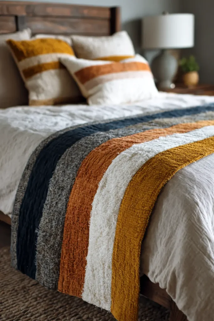 Layered Farmhouse Bedding Quilts for a Warm, Inviting Look