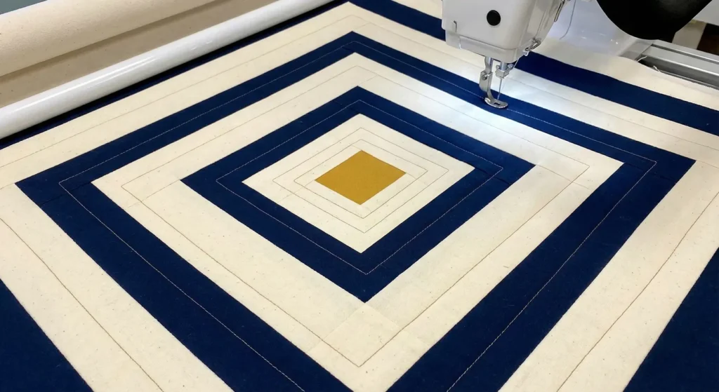 Log Cabin Farmhouse Quilts with a Fresh, Modern Mosaic Look