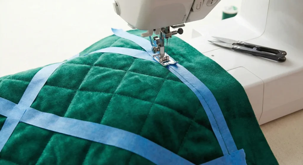 Luxurious Velvet Quilted Mini Tote for Evenings