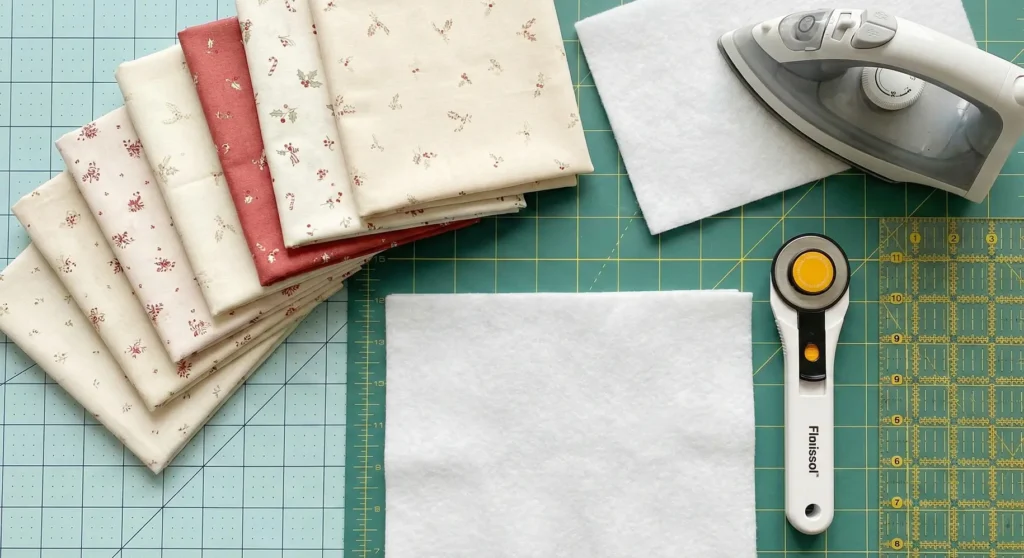 Miniature Star Quilt Blocks for a Festive Accent Pillow