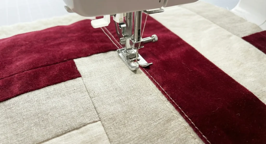 Mixed Fabric and Texture Star Quilt Combinations