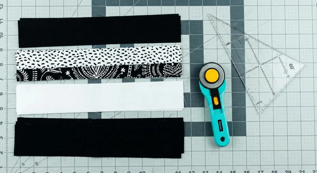 Modern Geometric Black and White Quilt Patterns for Minimalist Spaces