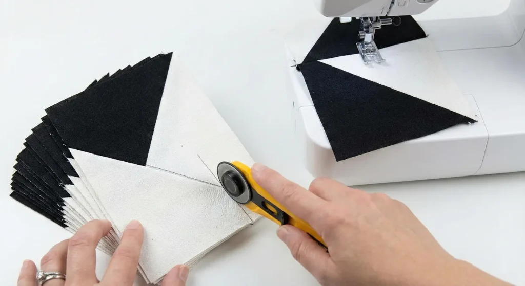 Monochrome Quilted Floor Mats and Area Quilts