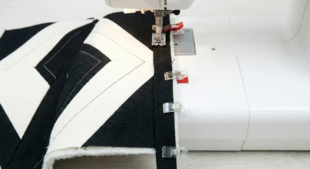 Monochrome Quilted Floor Mats and Area Quilts