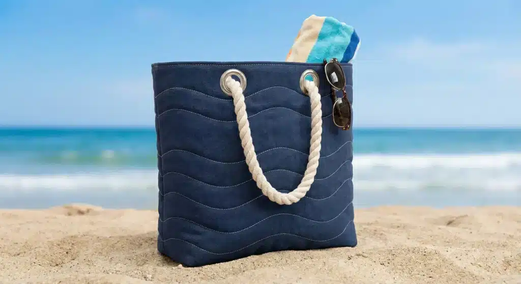 Nautical Quilted Beach Shopper Design