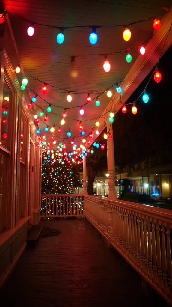 Retro Multicolor C9 or Ceramic Bulb Strands for Nostalgic Charm