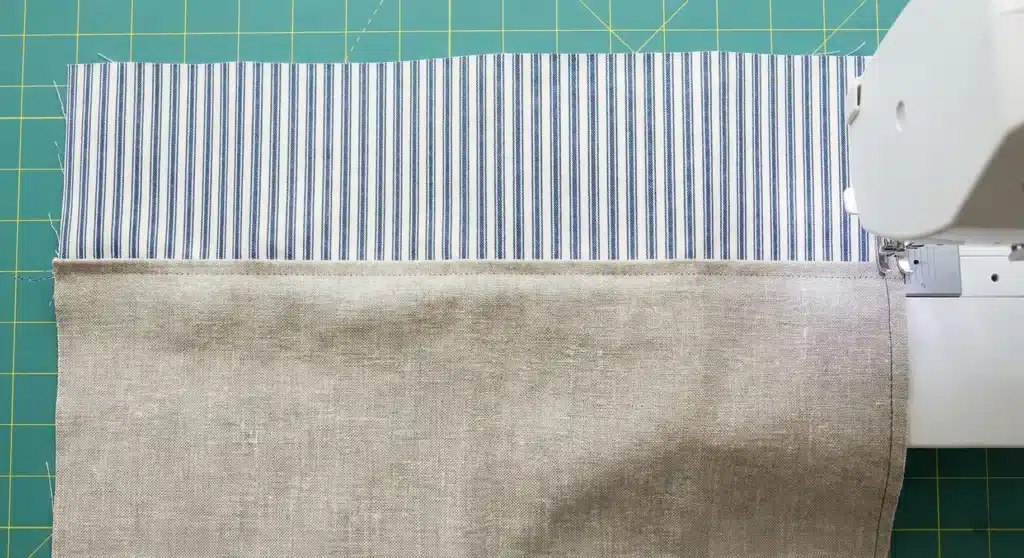 Rustic Farmhouse Quilted Grocery Tote