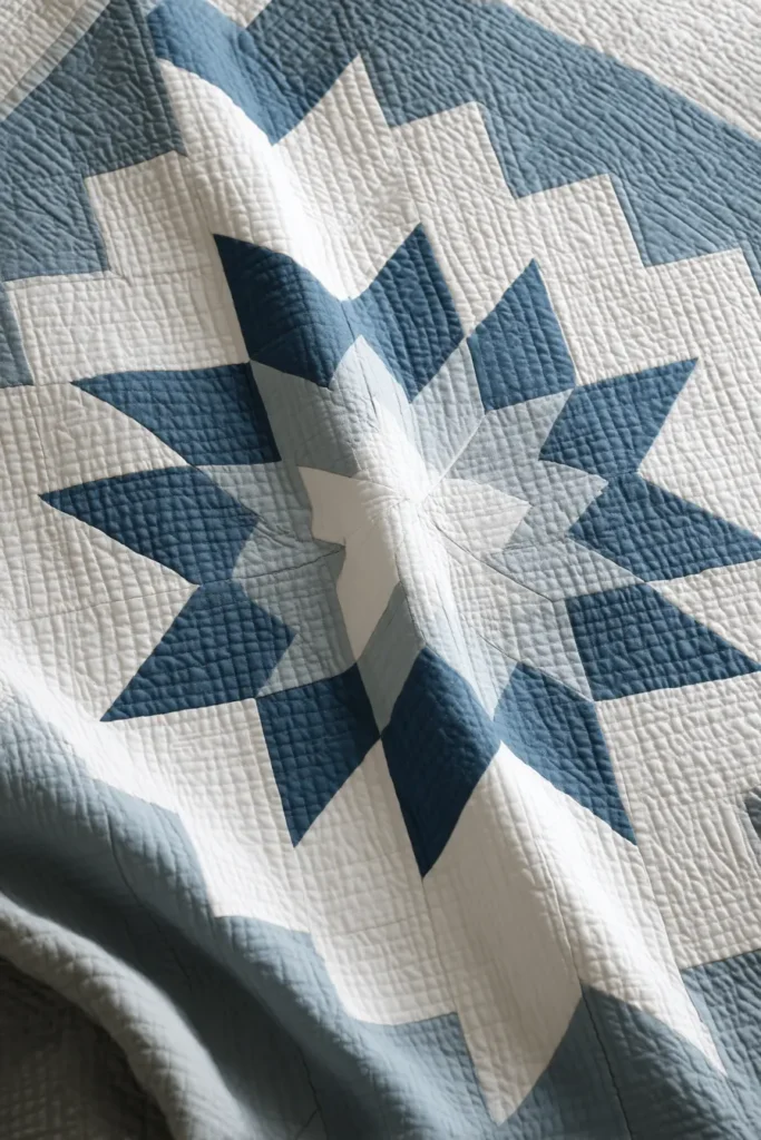 Scandinavian Farmhouse Fusion Minimalist Quilt Patterns for Your Bed