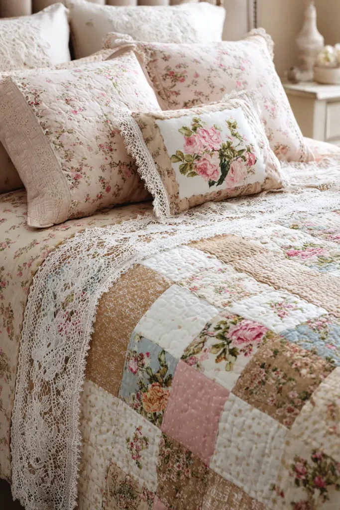 Shabby Chic Farmhouse Quilt Patterns for Cozy Bedrooms