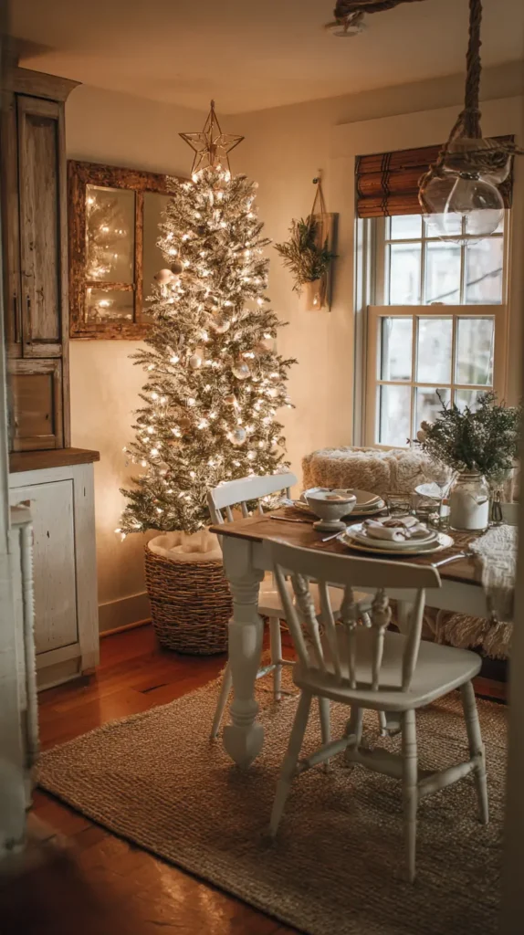 Slim or mini or Potted Christmas Tree Alternatives for Compact Corners