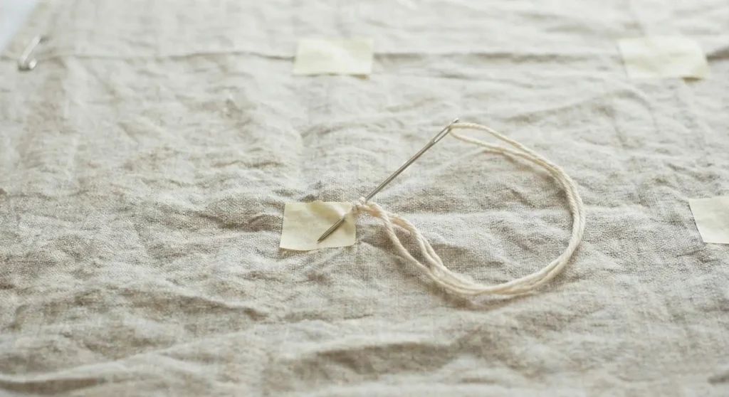 Soft Linen and Cotton Farmhouse Quilts with Natural Texture