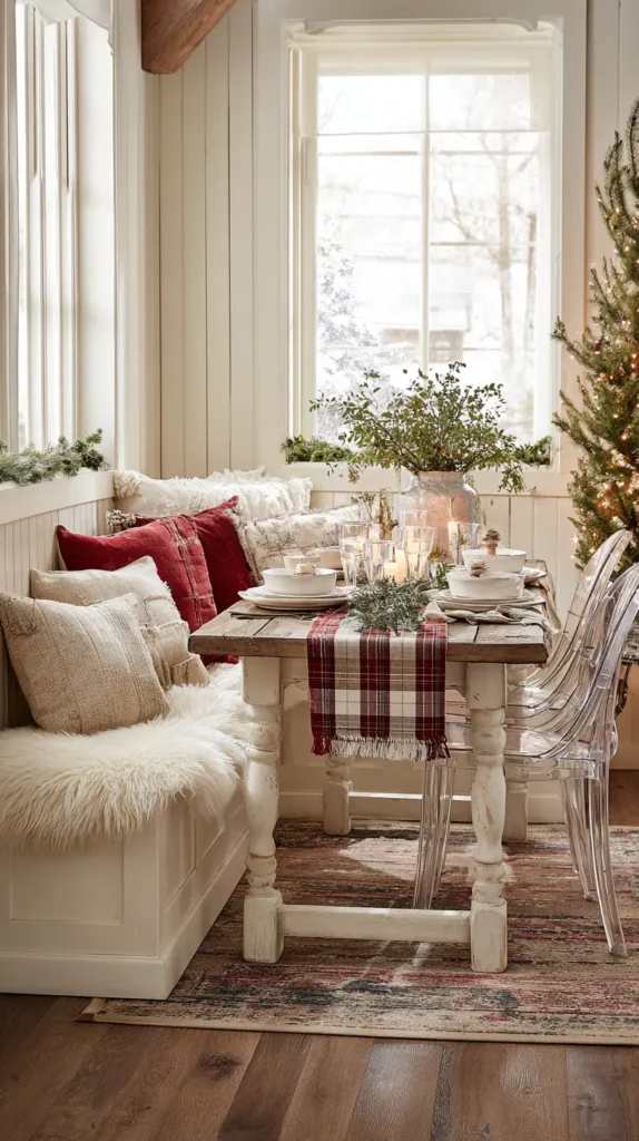 Space-Saving Furniture Drop-Leaf Tables, Benches, and Stackable Chairs