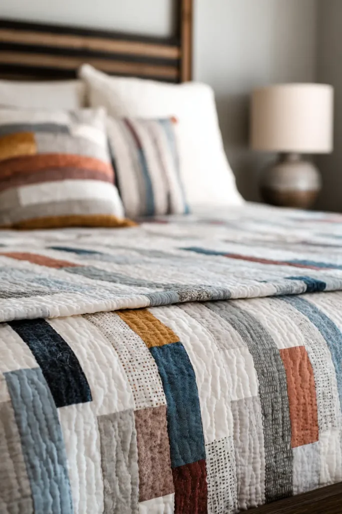 Strip and Rectangle Farmhouse Quilts Simple Patterns, Big Impact