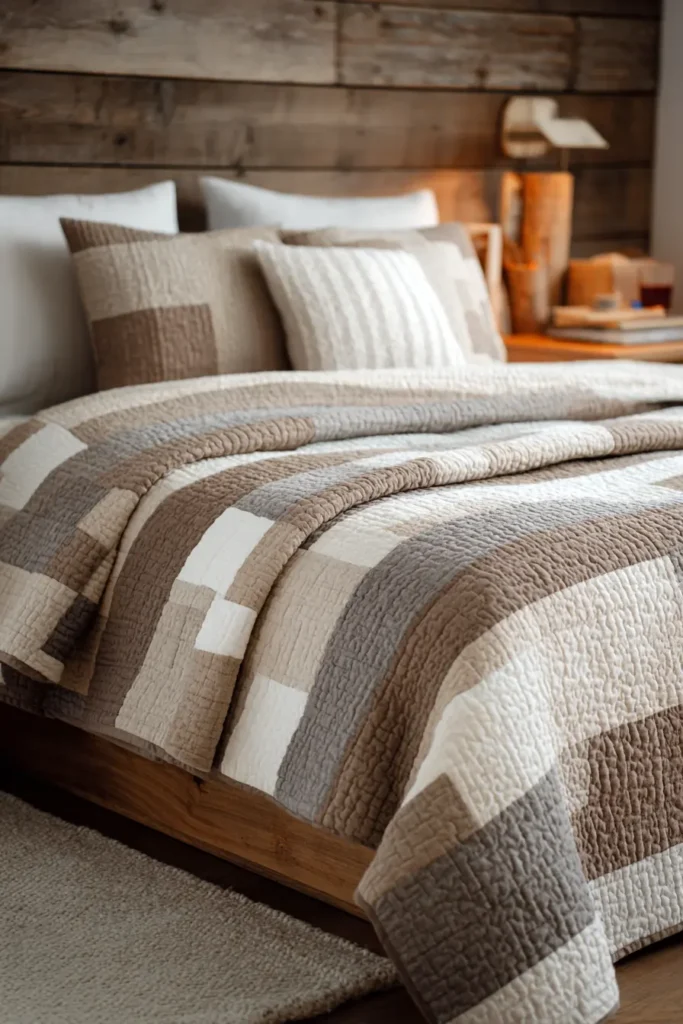 Strip and Rectangle Farmhouse Quilts Simple Patterns, Big Impact