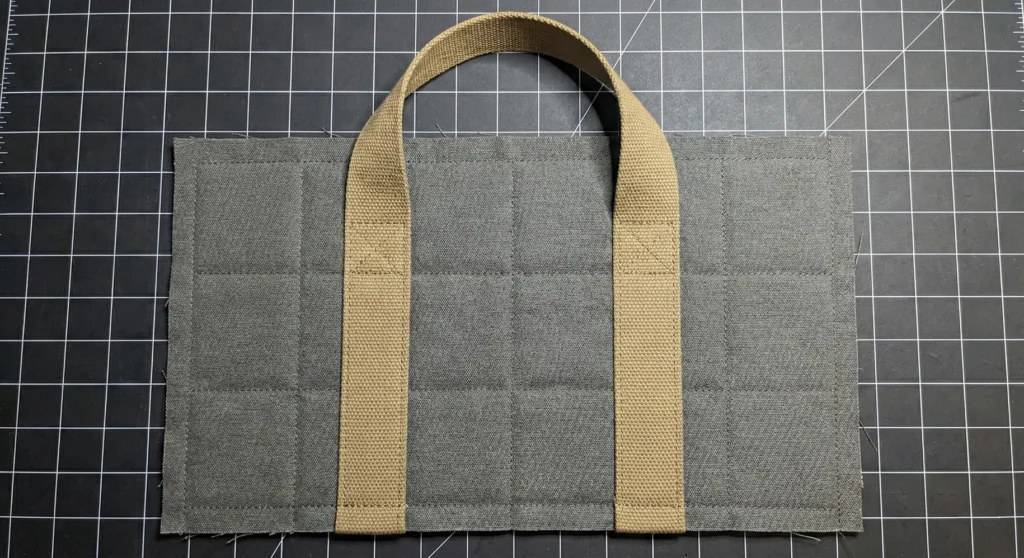 Structured Box Bottom Grocery Shopper Bag