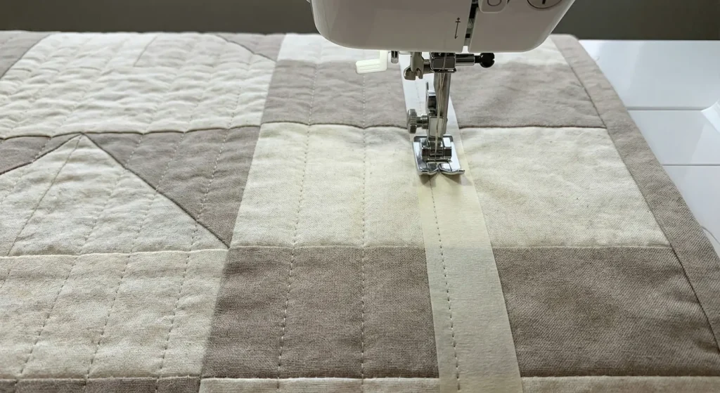 Textured Farmhouse Quilts with Channel and Cross Stitching