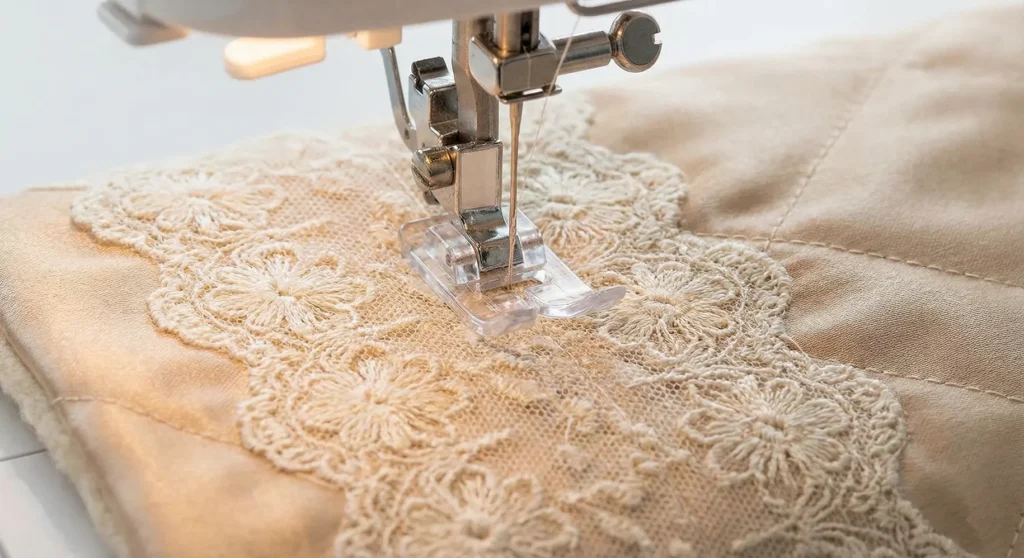 Vintage Lace Quilted Evening Clutch Pattern