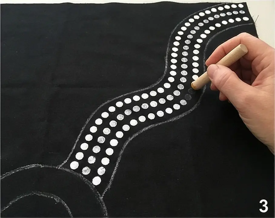 Aboriginal Australian Dot Painting Quilt Ideas