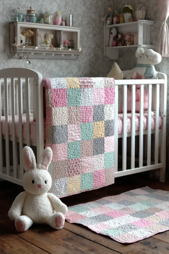 Adorable Patchwork Baby Quilts for Cozy Nursery Beds