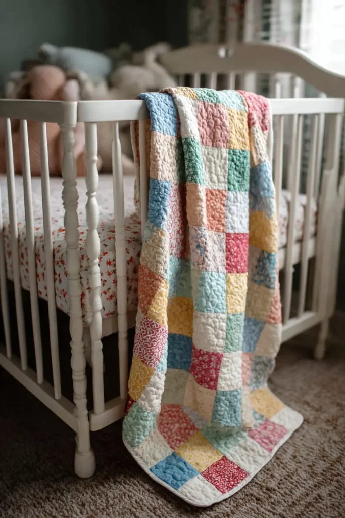 Adorable Patchwork Baby Quilts for Cozy Nursery Beds