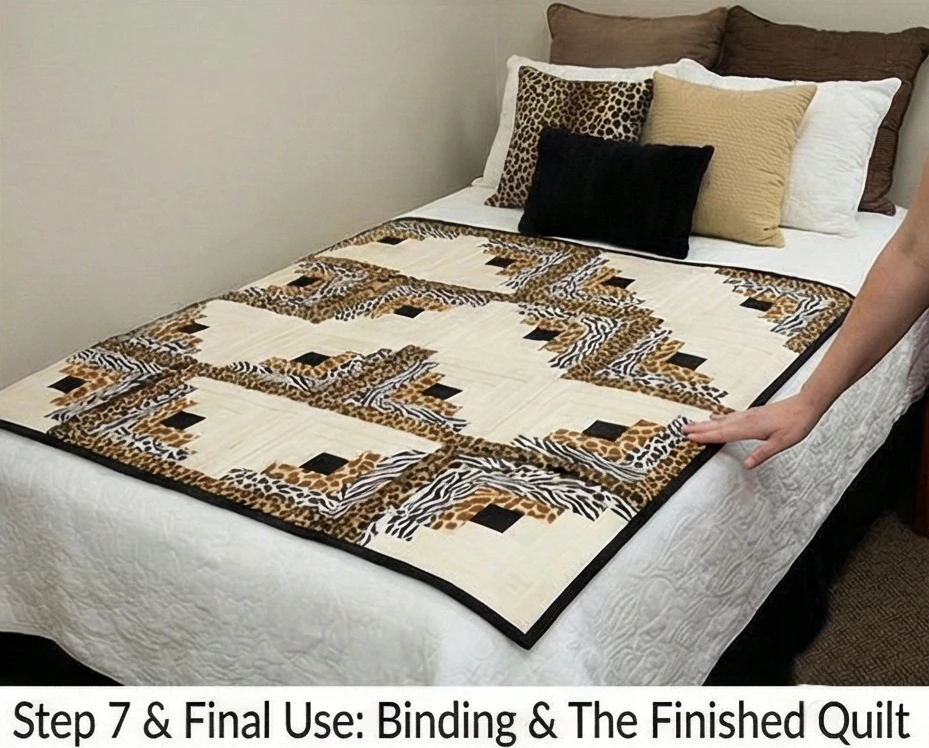 Animal Print Quilt Ideas for Everyday Girls' Bed Covers