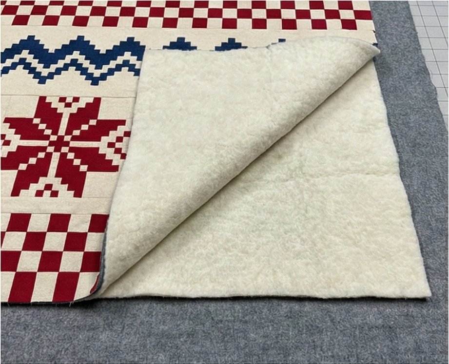 Blended Wool and Cotton Batting Quilts for Perfect Winter Weight