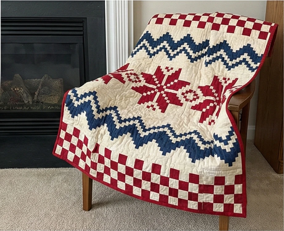 Blended Wool and Cotton Batting Quilts for Perfect Winter Weight