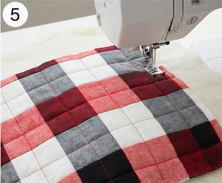 Buffalo Check Red, Black, and White Quilts for Cozy Yet Stylish Spaces